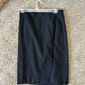 Ann Taylor Classic Black Pencil Skirt